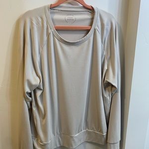 Cozy Earth cream XL sweatshirt (so soft!)